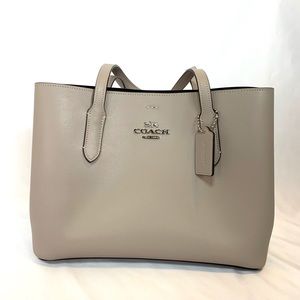 Nude Coach tote shoulder carryall bag
